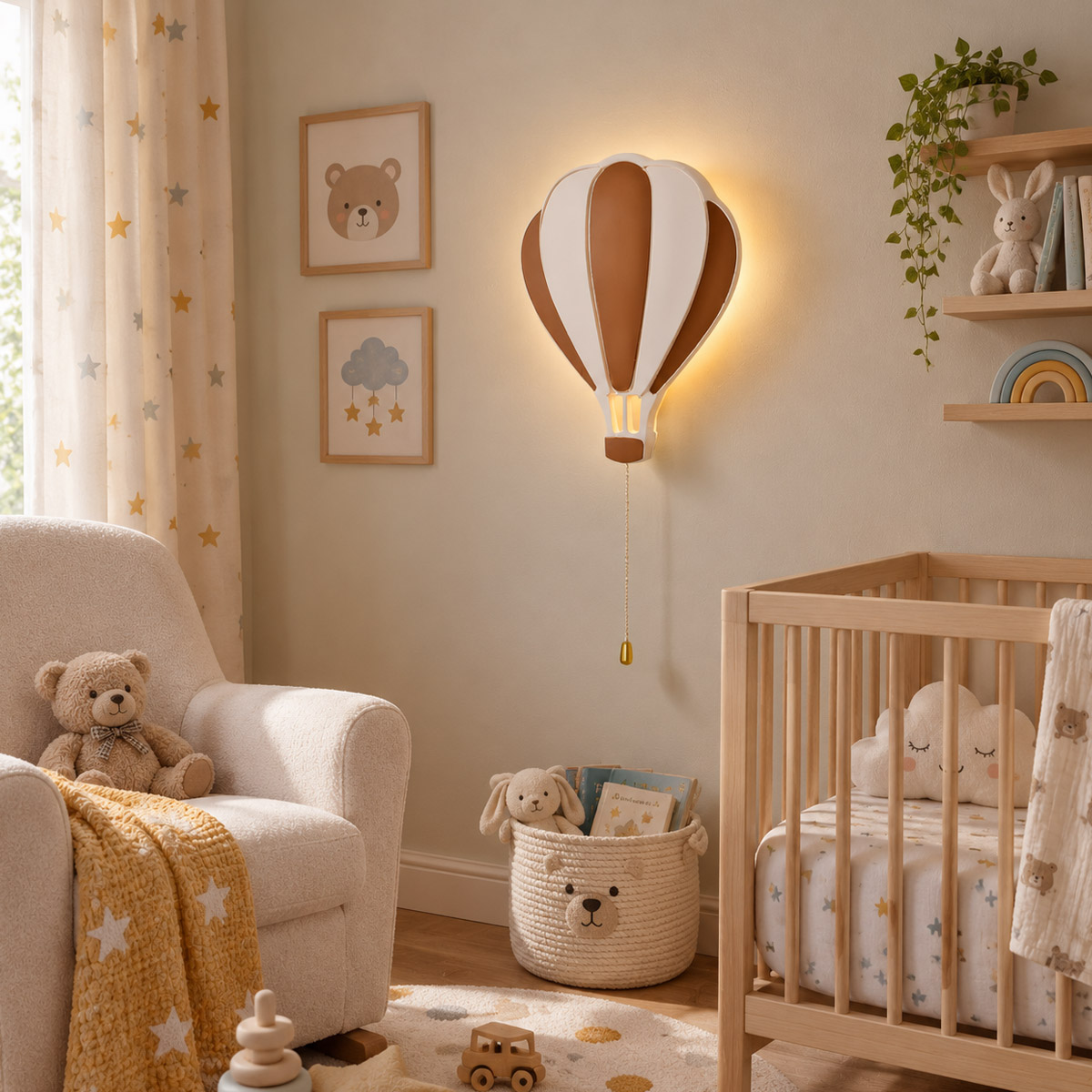Baby Nursery Wall Lights - Bulut Işığı - Yüzen Bulut Duvar