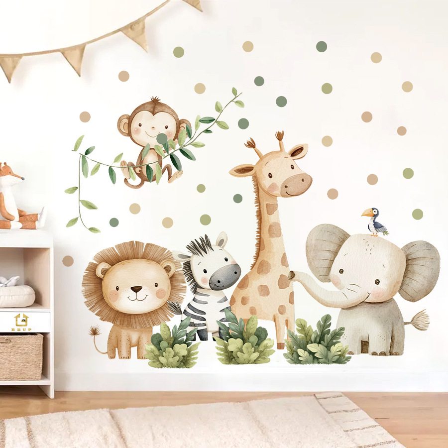 Boho Orman Hayvanları duvar çı - Baby Nursery Decor Girl incelemesi ve fiyatı