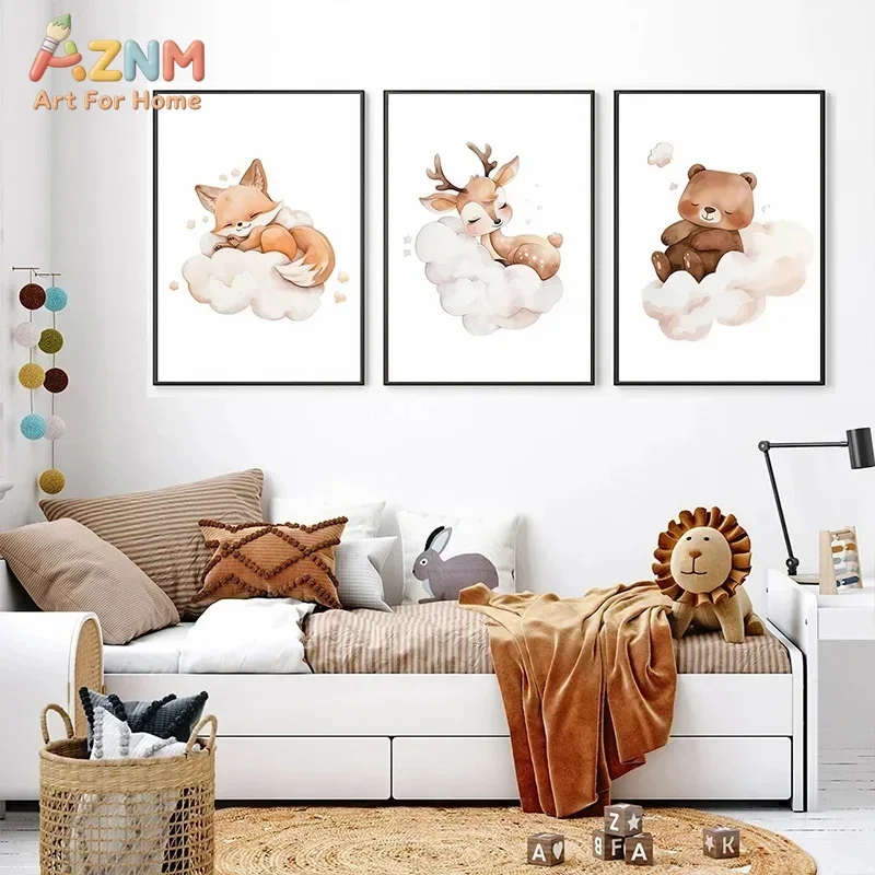 AZNM Suluboya Tekniğiyle Yapıl - Baby Nursery Frames incelemesi ve fiyatı