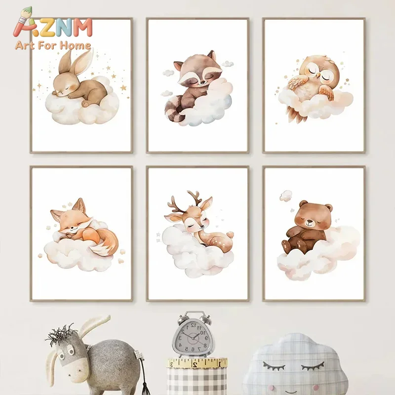 AZNM Suluboya Tekniğiyle Yapıl - Baby Nursery Frames incelemesi ve fiyatı
