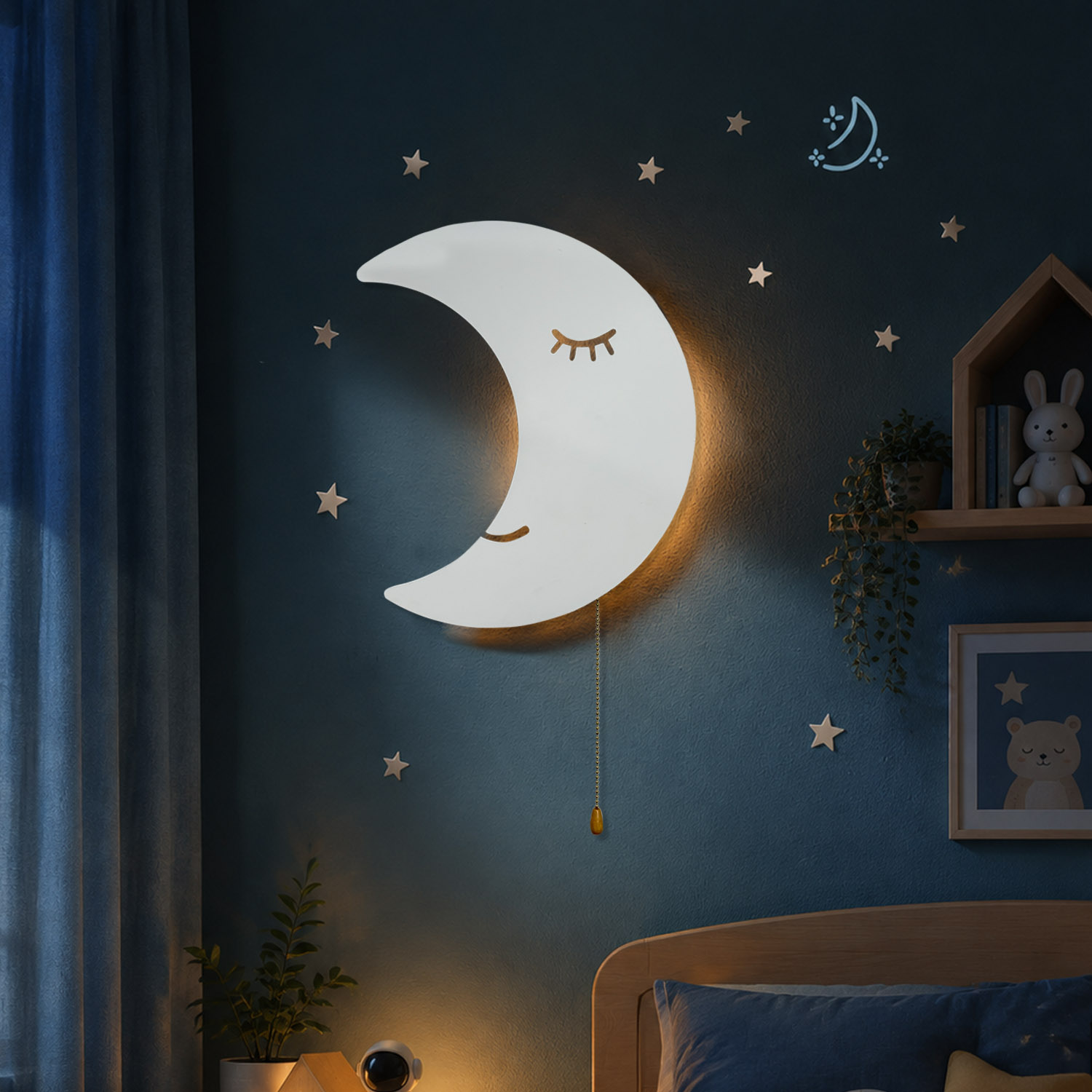 Bulut Işığı - Yüzen Bulut Duva - Baby Nursery Wall Lights incelemesi ve fiyatı