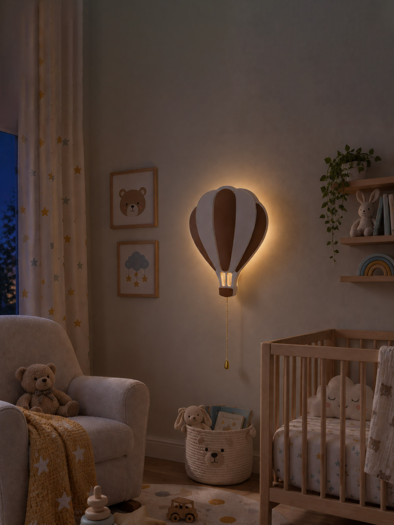 Bulut Işığı - Yüzen Bulut Duva - Baby Nursery Wall Lights incelemesi ve fiyatı