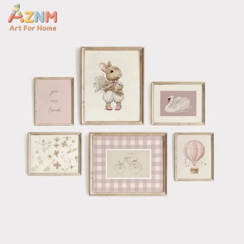 Tavşan Temalı Bebek Odası Duva - Baby Nursery Frames incelemesi ve fiyatı
