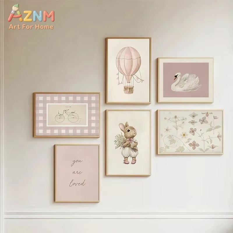Tavşan Temalı Bebek Odası Duva - Baby Nursery Frames incelemesi ve fiyatı