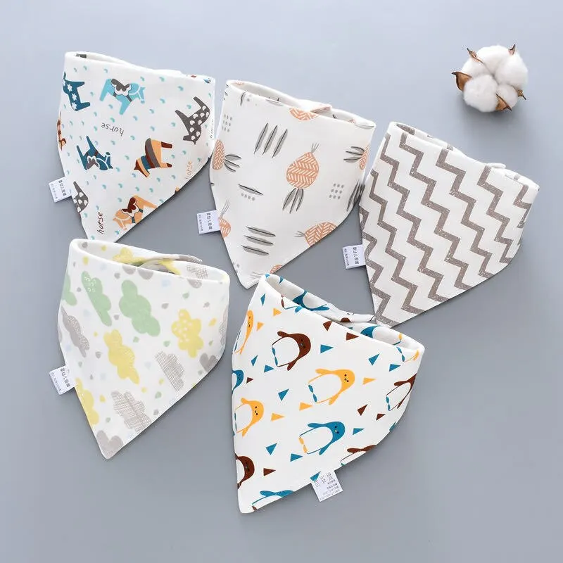 5 adet Saf Pamuk Bandana Su Ge - Baby Nursery Boy incelemesi ve fiyatı