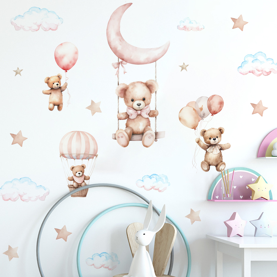 Suluboya Ayı Sıcak Hava Balonu - Baby Nursery Boy incelemesi ve fiyatı