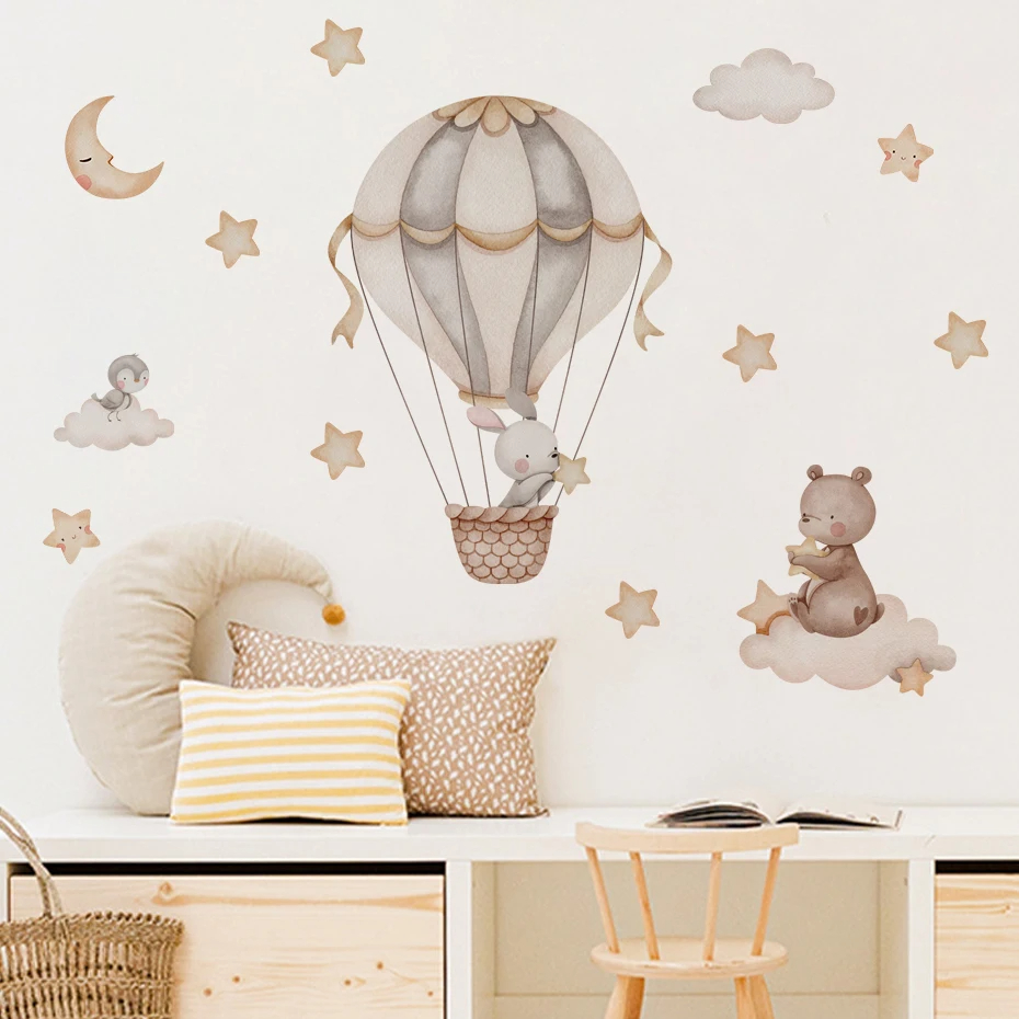 Suluboya Ayı Sıcak Hava Balonu - Baby Nursery Boy incelemesi ve fiyatı