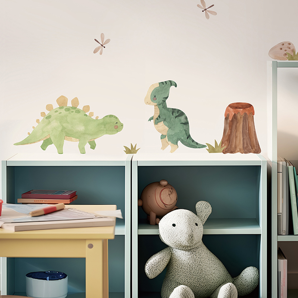 Dinozor duvar çıkartmaları, Di - Baby Nursery Decor Girl incelemesi ve fiyatı