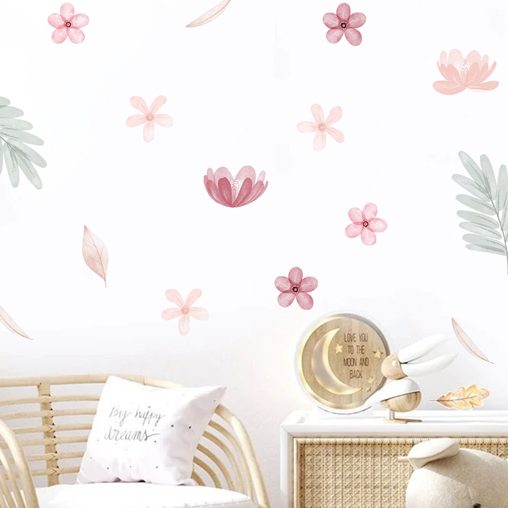Boho Yaprakları Botanik DIY Du - Baby Nursery Decor Girl incelemesi ve fiyatı