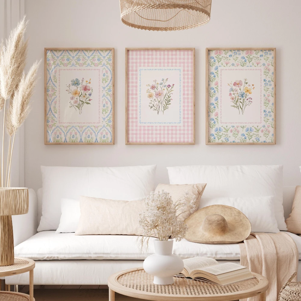 3 adet çerçevesiz kanvas tablo - Baby Nursery Frames incelemesi ve fiyatı