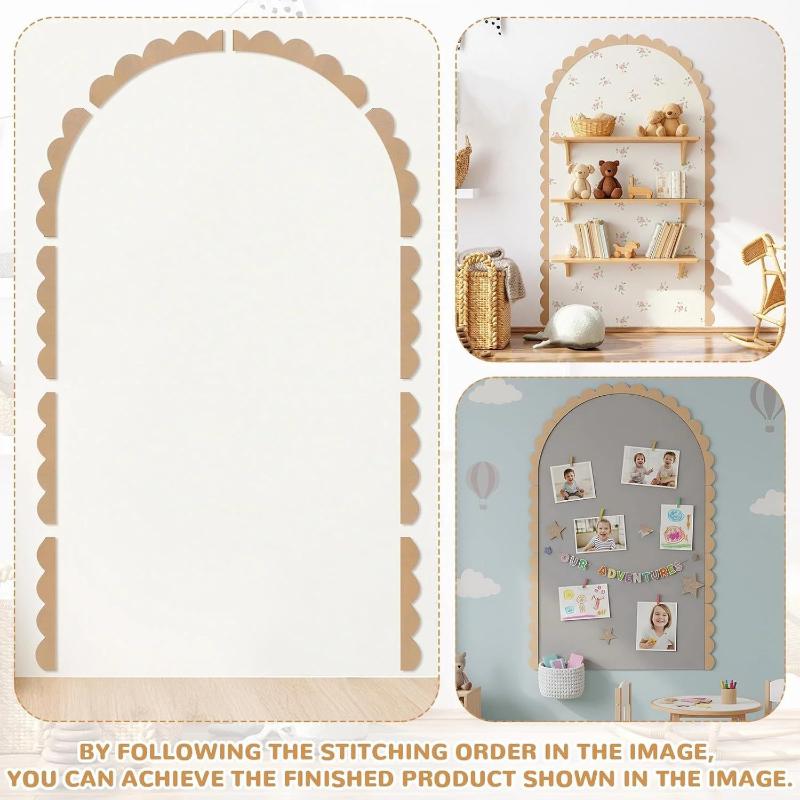 Ahşap Duvar Kemer Dekoru DIY İ - Baby Nursery Frames incelemesi ve fiyatı
